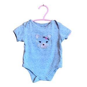 ⭐️5/$10⭐️ Baby girl cute bear romper 0-3M⭐️